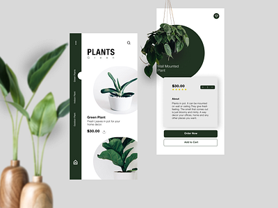 Plant App branding design graphic design illustration logo minimal design mobile app design responsive typography ui ui design uiux ux ux design vector visual design web design web designing