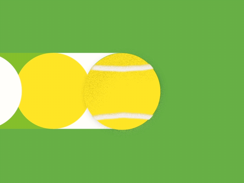 Tennis Ball 3d after animation effects gif illustration tennis