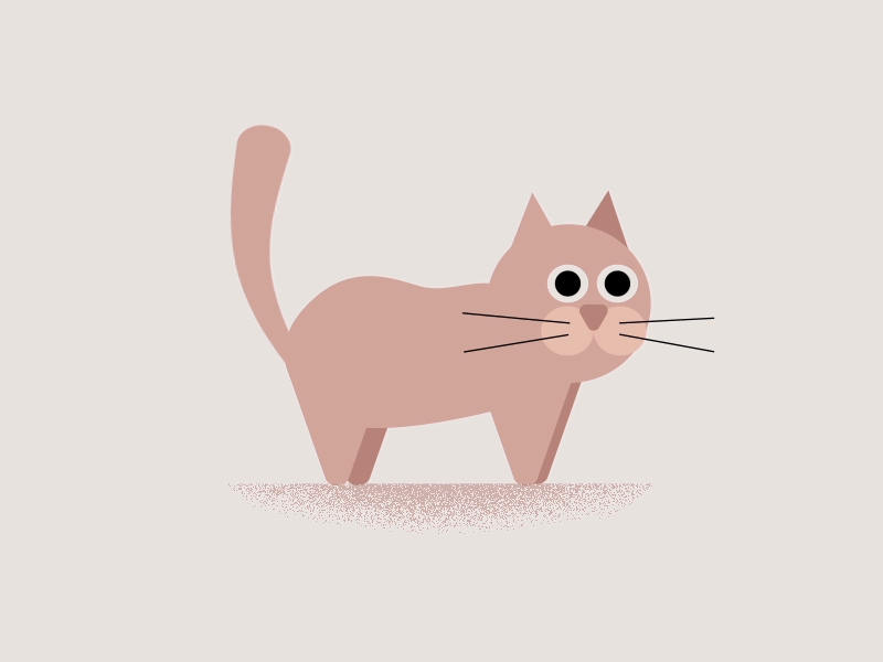 Cat rigging animade animation cat cute kitteh kitten kitty pastel strolling