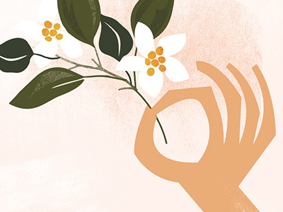 Another snippet floral flower hand illustration