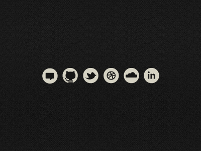 Social Icons icons social