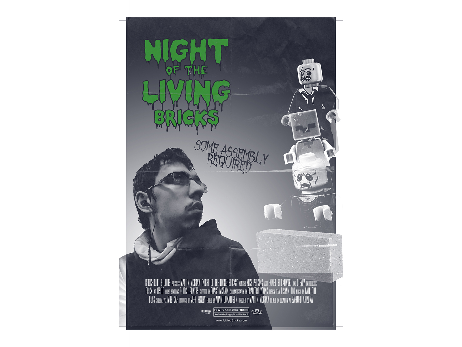 B-Movie Poster By Martin McGraw On Dribbble