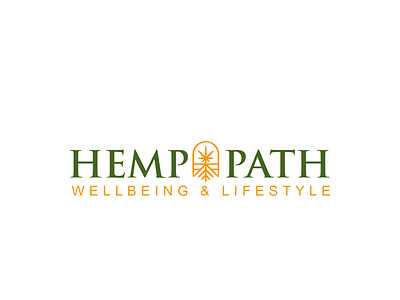 Hemp Path logo branding design logo