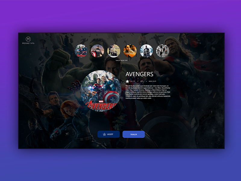 MovieTips design by Honza Soukup on Dribbble