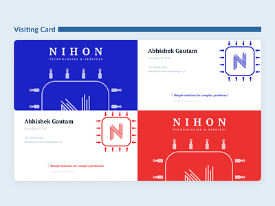 Nihon | Brand Identity | Visiting Card