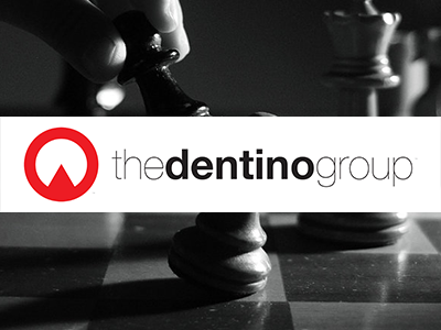 the dentino group branding logo