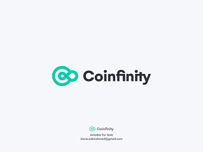 Crypto Logo Design Coinfinity brand identity branding identity logo logo designer logo mark logodesign logos logotype modern logo typography