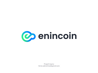 Payment logo design enincoin - branding -logo design- tech logo branding letter logo logo logo design logo designer tech technology