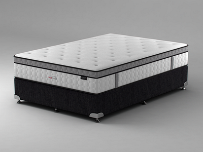Ausbed 3D Mattress 3d 3ds max advertising mattress product render realistic render