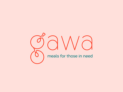 Gawa - Logo Concept brand branding design food identity design logo design non profit