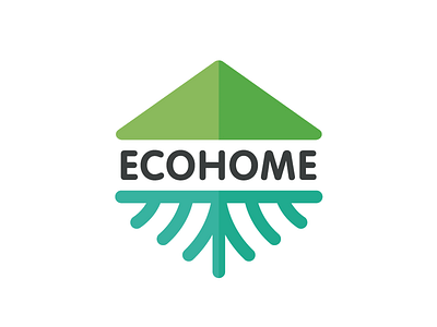 Ecohome logo roots