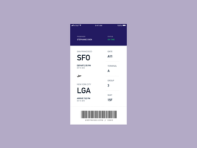 Airline Ticket