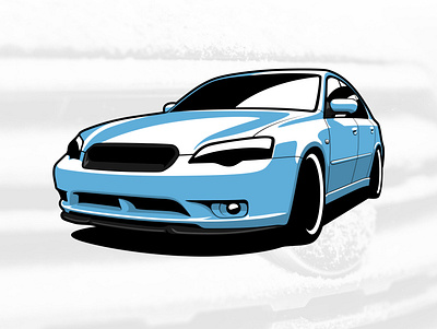 Volkswagen Passat B5 Vector Illustration by Karolis Bagdonavičius on  Dribbble