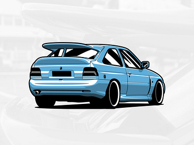 Volkswagen Passat B5 Vector Illustration by Karolis Bagdonavičius on  Dribbble