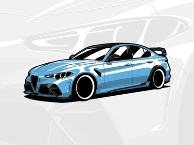 Alfa Romeo Giulia GTA by Karolis Bagdonavičius on Dribbble