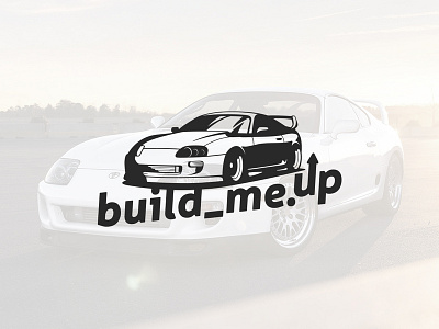 Toyota Supra Build Logo automotive build car design drive graphics karographics logo supra toyota vector