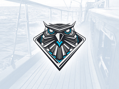 Robo Owl art design fantasy futuristic illustration logo modern owl robo transform