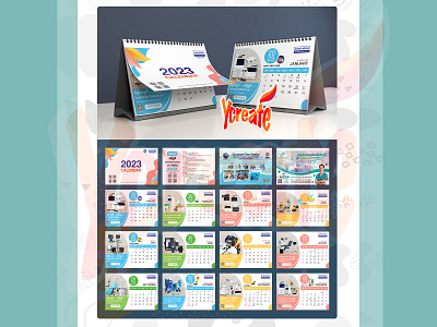 2023 Calendar Design affinity publisher branding calendar design design graphic design photoshop ui