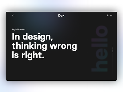 Studio Dex app branding design interface design mobile ui ux web design