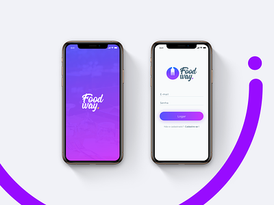 Foodway App app design mobile mobile app ui ux