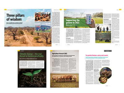 Layout design for Harvest SA magazine design editorial editorialdesign freelacer freelancedesign graphic design graphicdesigner indesign layoutdesign magazine magazinedesign magazinelayout