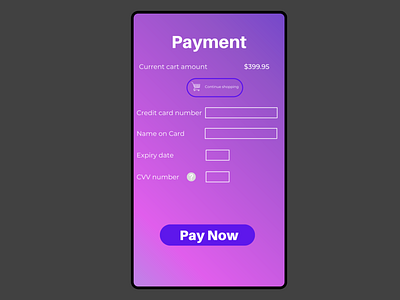 Mobile payments design