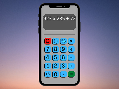 Calculator Design - Day 3 UI Prompt casestudy dailyui design graphic design typography ui