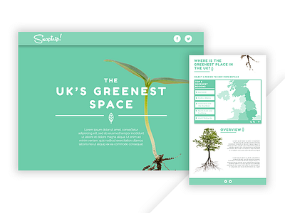 Greenest Space: Website Concept