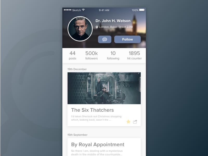 Day 06 — User Profile