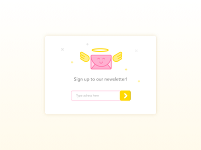 Day 26 — Subscribe challenge daily free letter sketch subscribe ui