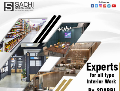 Best Interior Designers in Noida- Sachi Design and Build branding logo