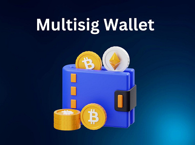 What is multisig wallet ? banner blockchain blockchain technology branding design graphic design illustration social media post