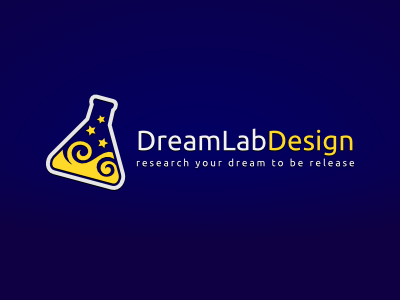 DreamLab Design Logo company contest lab logo