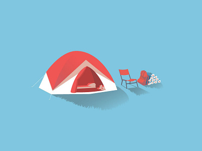 Happy 4th of July! 4th of july america camping campsite tent