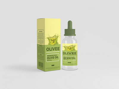 Olivee Oil Product Label and Packaging Design design label packageing product