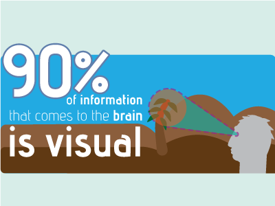 Visual Information - Infographic - information received icon design infographic visual information