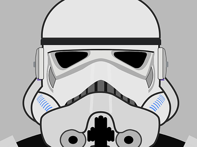Stormtrooper illustration star wars
