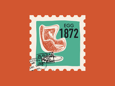 Iconic Chairs - Stamp Design pt1