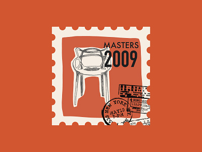 Iconic Chairs - Stamp Design pt9