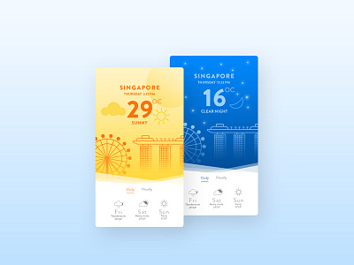 Daily UI #36 - Weather