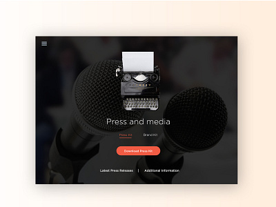 DailyUI #51 Press Page