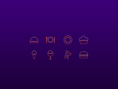 DailyUI #55 icon Set