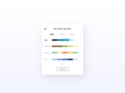 DailyUI #60 Color Picker