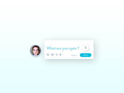 DailyUI #81 Status Update