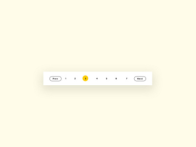 DailyUI 85 Pagination