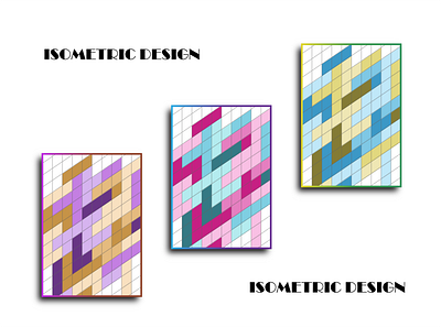 Isometric Design in Frame design graphic design illustration isomet vector