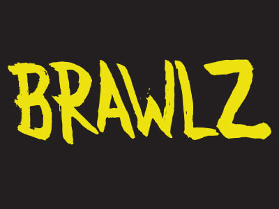 Brawlz logo brawlz font lettering typography