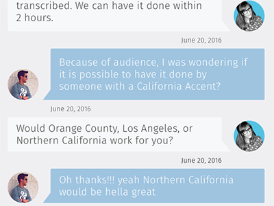 ArticleHop - Status Messages ios mobile ui user interface