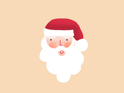 Santa Claus christmas claus design hohoho illustration logo santa xmas