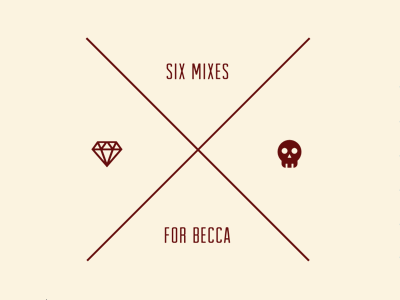 Becca's Mix brown icons simple